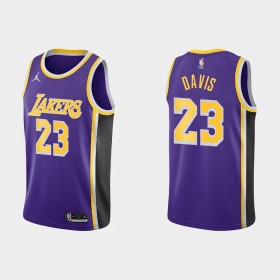 Dres Los Angeles Lakers Anthony Davis 23 Jordan 2021-22 Statement Edition Swingman